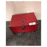 Red Heavy Metal Box