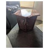 (2) Hexagon End Tables