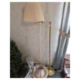 Brass Tone Floor Lamp