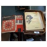Assorted Books & Sheet Music