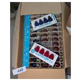 Christmas Light Bulbs & Card Holders