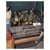 Milk Crate w/ Pop Bottles
