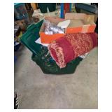 Large Tote w/ Lid + Christmas