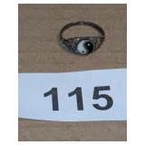 Yin & Yang Ladies Ring - Marked .925