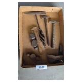 Assorted Hammer Heads & Welding Hammer