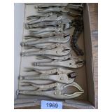 Dewitt Vise Grips & Locking Welding Clamp