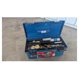 Rubbermaid Toolbox w/ Plumbing Contents