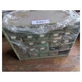 Plastic Organizer w/ Contents