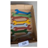 Assorted Flat Wrenches