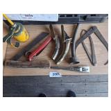 Vintage Oil Funnels, Square Oil Can & Other