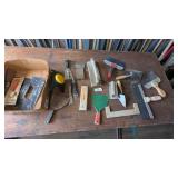Assorted Concrete Tools, Drywall Tools & Trowels
