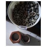 5 Gallon Bucket w/ Nuts & (2) Large Nuts