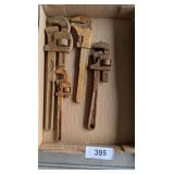 Vintage Pipe Wrenches - Walworth