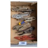 Assorted Locking Pliers - Mainly Vise-Grip Brand