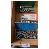 (3) Metal Socket Sets -**