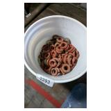 5 Gallon Bucket w/ Painted Washers
