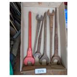(6) Long Handled Wrenches