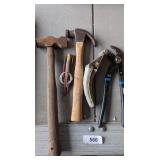 Hammers, Pliers, Oil Funnel & Punches