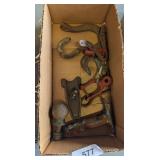 Assorted Hooks & Ball Hitch
