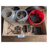 Door Parts, Vintage Door Locks, Hinges & Hooks