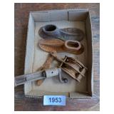 Shoe Stretchers, Double Pulley Block & Other