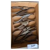 Assorted Needle Nose Pliers & Cutters