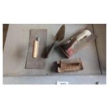 Concrete Edger, Pointed Trowel, Flat Trowel &