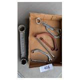 Assorted Wrenches & Spark Plug Wrench -