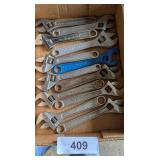 Assorted Adjustable Wrenches - BluePoint,