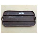 #8 Cast Iron Flat Griddle - 9x19