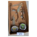 Assorted Wrenches & (2) Tape Measures -