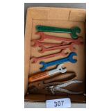 Assorted Wrenches & Pliers