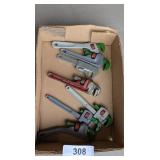 Assorted Pipe Wrenches