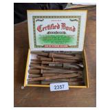 Certified Bond Cigar Box w/ Drill Bits