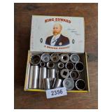 King Edward Cigar Box w/ Assorted Sockets
