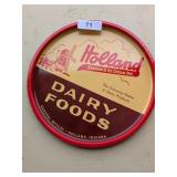 Holland Dairy Circular Tray