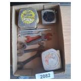 (3) Tape Measures, Wrenches & Other