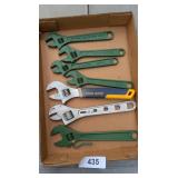 Assorted Adjustable Wrenches - Vice Grip, Fuller,