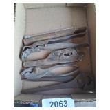 Vintage Knippers, Adjustable Pipe Wrench &