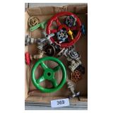 Assorted Faucet Handles & Faucets