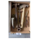 Hammer, Axe, Funnel, Pliers & Punches