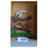 Assorted Adjustable Wrenches - B&O,