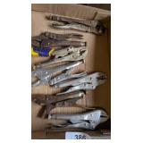 Assorted Vise-Grip Locking Pliers
