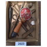 Hand Drill, Hand Crank & Screwdrivers