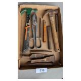 Chisels, Hammer & Snips