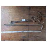 Pipe Wrench & Crow Bar