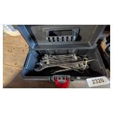 Plastic Toolbox w/ Speedway Series Wrenches