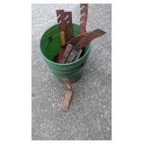Bucket w/ (6) Roof Jacks