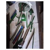 Bucket w/ Tire Tool, Concrete, Chisel & Other
