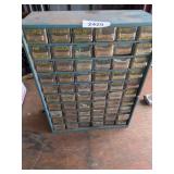 Metal/Plastic Organizer w/ Contents